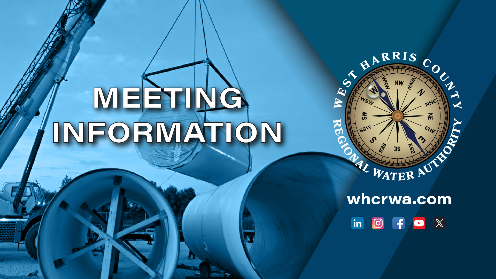 WHCRWA Meeting information